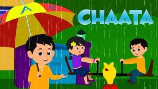 Chaata | छाता | Hindi Nursery Rhyme For Children's | Poem In Hindi | Balgeet In Hindi