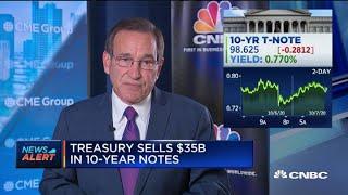 Treasury sells $35 billion in 10-year notes