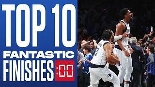 Top 10 WILD NBA ENDINGS Week 22 