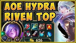 WHO THOUGHT LETTING HYDRA WORK ON ABILITIES WAS A GOOD IDEA?? RIVEN SEASON 11 TOP League of Legends