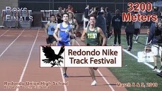 2019 TF - Redondo Invite - 3200 (Varsity Boys, Heat 1 [of 3])