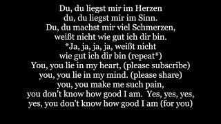 Du, du liegst mir im Herzen Lyrics Words German sing along music song Judgment Blazing Producers