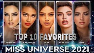 Top 10 Favorites Miss Universe 2021 - Octubre