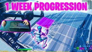 1 Week Keyboard and Mouse Progression with HANDCAM and Aiming Routine (+SETTINGS)