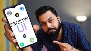 realme UI Update Hands-On & First Look ⚡⚡⚡Stock Android,Dark Mode, Android 10 & More