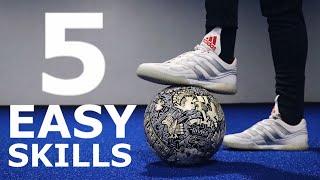 5 Easy Skills To Master The Ball | Ball Mastery Exercises For Footballers