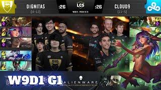 Dignitas vs Cloud 9 | Week 9 Day 1 S10 LCS Summer 2020 | DIG vs C9 W9D1