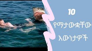 10 የማታውቋቸው እውነታዎች | ካያችሁ በኋላ አመስግኑን | Top 10 Facts