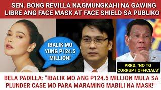 ANG TAPANG! BELA PADILLA BINIRA SI SEN. BONG REVILLA KAUGNAY SA P124.5 MILLION FINE SA PLUNDER CASE