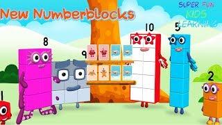 New Numberblocks 1 - 10 NumberBlocks Full Episodes Numberblocks Card Fun Learn To Count Cartoons