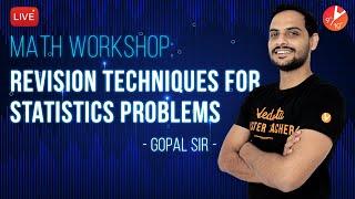 Math Workshop: Revision Techniques for Statistics Problems | CBSE Maths | NCERT@Vedantu Class 9 & 10