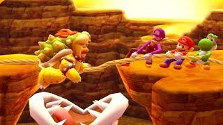 Mario Party: The Top 100 MiniGames - Daisy vs Waluigi vs Mario vs Yoshi (Master Cpu)