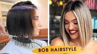 Girl Short Haircut & Color Transformation | Top 10 Medium Haircuts Tutorial 2020 | Pretty Hair