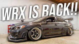 WRX is BAGGED & RUNS! | Air Suspension Camber Plate Install