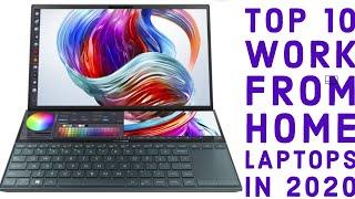 Top 10 best budget work from home WFH laptops in India 2020