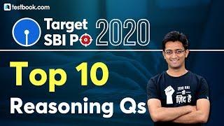 SBI PO 2020 | Top 10 Reasoning Questions for SBI PO Prelims | Reasoning Tricks by Sachin Sir