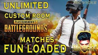 Unlimited Custom room live - Fun Loaded - Clan Matches | PUBG Mobile LIVE | Tamil/English