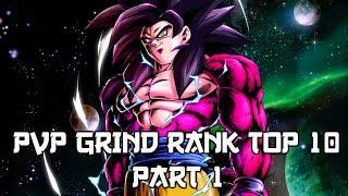 ** FACING AGAINST REGEN TEAMS! PVP GRIND RANK TOP 10 PART 1 * | ** Dragon Ball Legends *