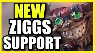 (ONE R = ONE KILL!) | THIS *NEW* ZIGGS "SUPPORT" IS OP (no, seriously)! | Best Ziggs Build Season 10