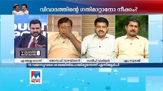 സമയത്തെച്ചൊല്ലി അവതാരകനോട് കയര്‍ത്ത്.. സന്ദീപ് വാരിയര്‍, തന്റെ സമയമെടുത്തോളൂവെന്ന് സ്വരാജ്. | BJP |