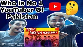 HA Reactions On Top 10 Pakistani YouTubers | Who is Number 1 Youtuber Of Pakistan | By HA Reactions