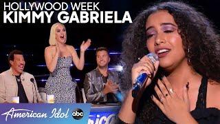 "Top 10 Material" Kimmy Gabriela Sings AMAZING Solo During Hollywood Week - American Idol 2020