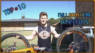 TOP 10 Full Body Bike workouts at home!