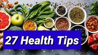 Top 27 Health Tips | 27 tips to healthy eating on a budget | Healthy Life Style, Health Food Muntafi