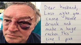 Man Wakes Up With A Black Eye And A Hangover, Sees Wife’s Note And Starts To Cry