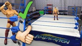 BEST WWE FIGURE RING! CUSTOM RING, RINGSKIRT + MORE!