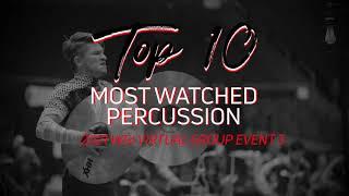 Top 10: Most Watched Percussion - WGI Virtual Group Event 3