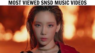 [TOP 50] Most Viewed GIRLS' GENERATION Music Videos | March 2020