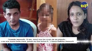 Fareeda Jeewooth, 10 ans, meurt sous les coups de ses parents