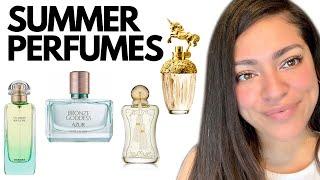 TOP 10 SUMMER PERFUMES - Best Niche & Designer Perfumes for Women from My Perfume Collection