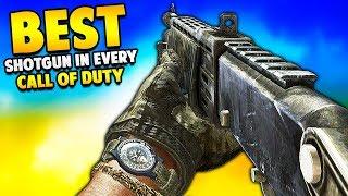 The BEST SHOTGUN in Every Call of Duty