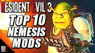 RESIDENT EVIL 3: REMAKE || TOP 10 NEMESIS MODS!