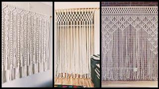 Top Best Macrame Wall Hanging /Macrame Curtains Idea's 2020