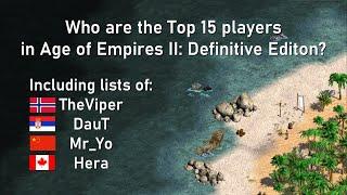 Top 15 Players of AoE2