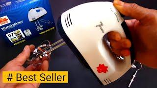 Best Hand Mixer In India 2020 | BMS Lifestyle Electric Hand Mixer 180w with 7 speed control | Hindi