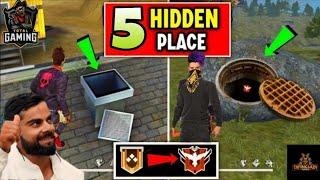 Top 5 hidden places and rank pushing place dont miss a video