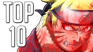 TheBroskis REACT TO: #1 - Top 10 Naruto Hand to Hand Combat Fights!!