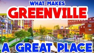 GREENVILLE, SOUTH CAROLINA - The TOP 10 Places you NEED to see!