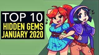 Top 10 BEST Obscure Indie Game Hidden Gems - January 2020