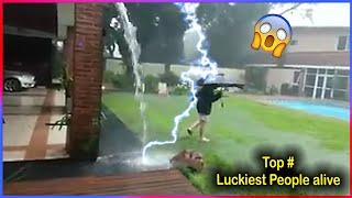 Extremely Lucky People Caught on Camera #2