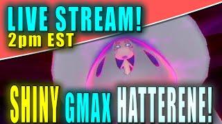 Finding Shiny Gigantamax Hatterene!