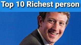 Top 10 Richest person in the world/ Top 10 world