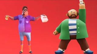 grubhub guy vs kroger man