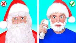 SANTA'S PRANKS | Funny Pranks on Christmas by Ideas 4 Fun