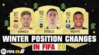 FIFA 20 | BIGGEST WINTER POSITION CHANGES 