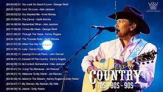 George Strait, Jim Reeves, Alan Jackson, Kenny Rogers - Top Greatest Hits Country Song 70s 80s 90s